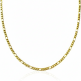 Load image into Gallery viewer, Figaro Link Chain in 14K Yellow Gold - 4mm (22")