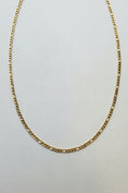 Load image into Gallery viewer, Figaro Link Chain in 14K Yellow Gold - 4mm (22")