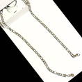 Load image into Gallery viewer, Figaro Link Chain in 14K White Gold – 5mm, Unisex, Durable Strong Clasp