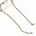 Load image into Gallery viewer, Figaro Link Chain in 14K White Gold – 5mm, Unisex, Durable Strong Clasp