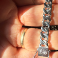 Load image into Gallery viewer, Miami Cuban Link Chain 14K White Gold Filled – 7mm, 22", Box Lock with Safety Latches
